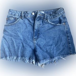Topshop mom shorts